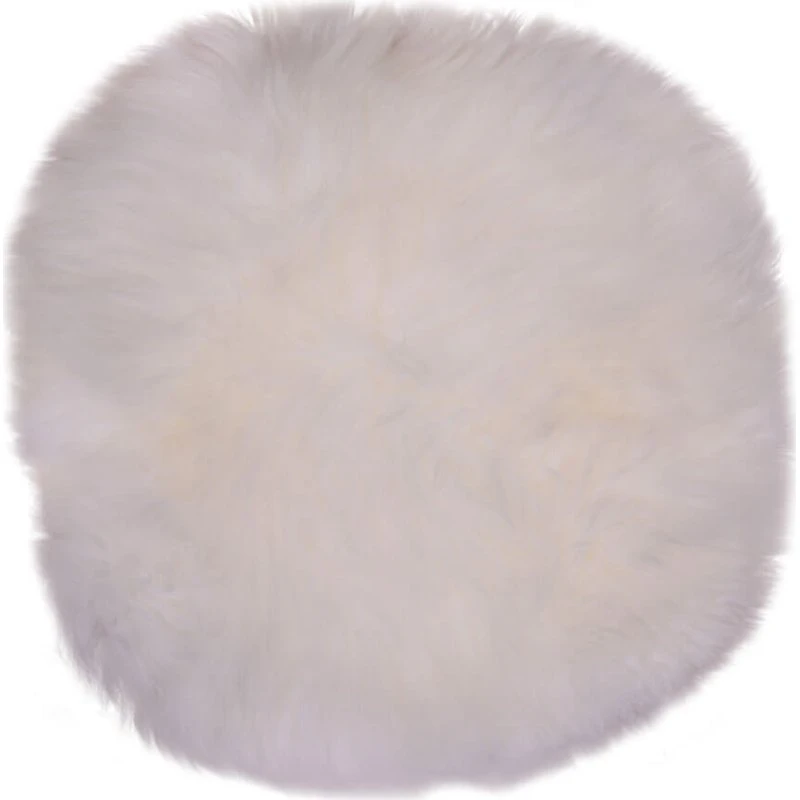 HOUSE NORDIC lammeskindshynde Ø35 cm natur (New Zealand)