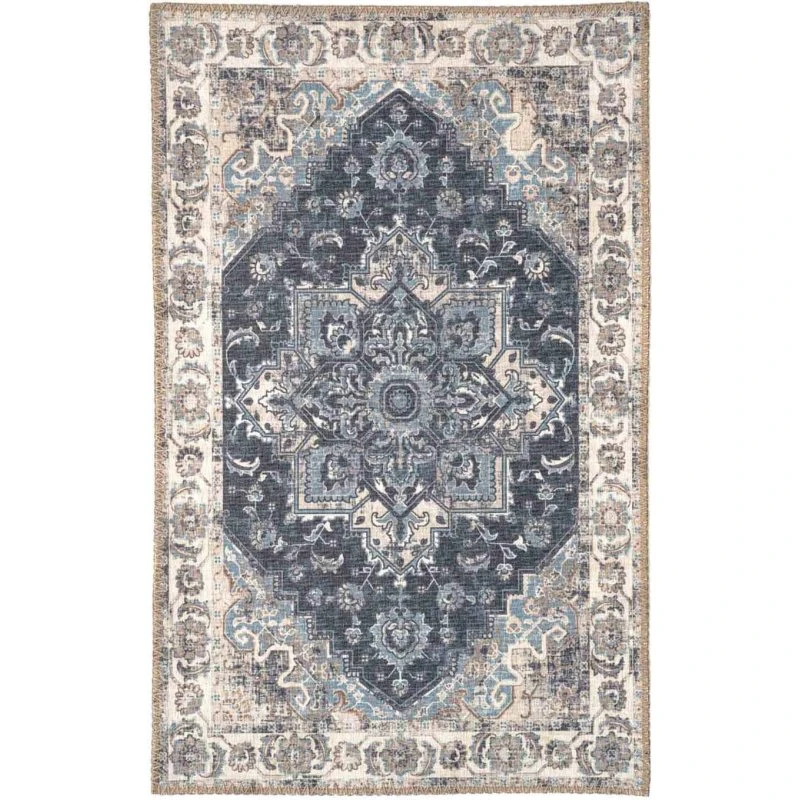 HOUSE NORDIC Havana dørmåtte 50x80 cm – blå chenille