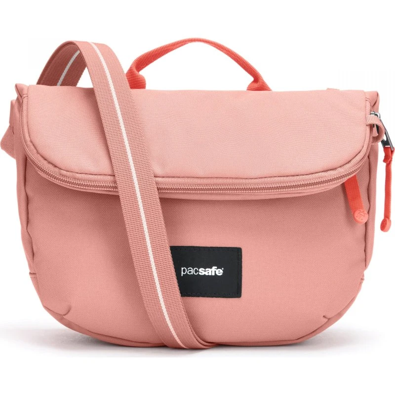 Pacsafe Go Saddle Crossbody Rose 5L skuldertaske