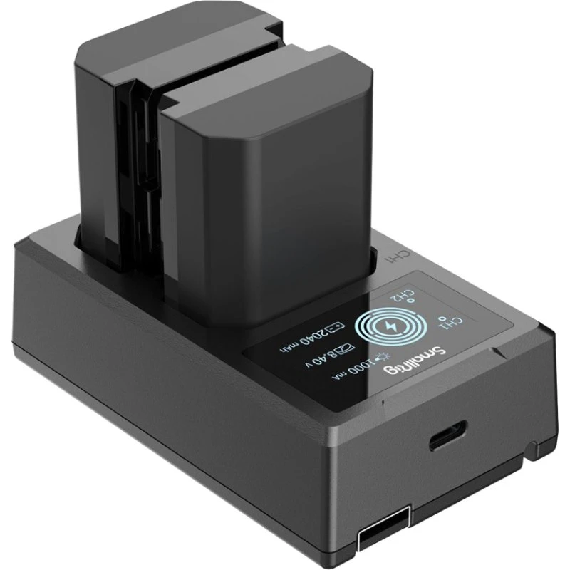 SmallRig NP-FZ100 batteri og oplader kit (3824/3824B)