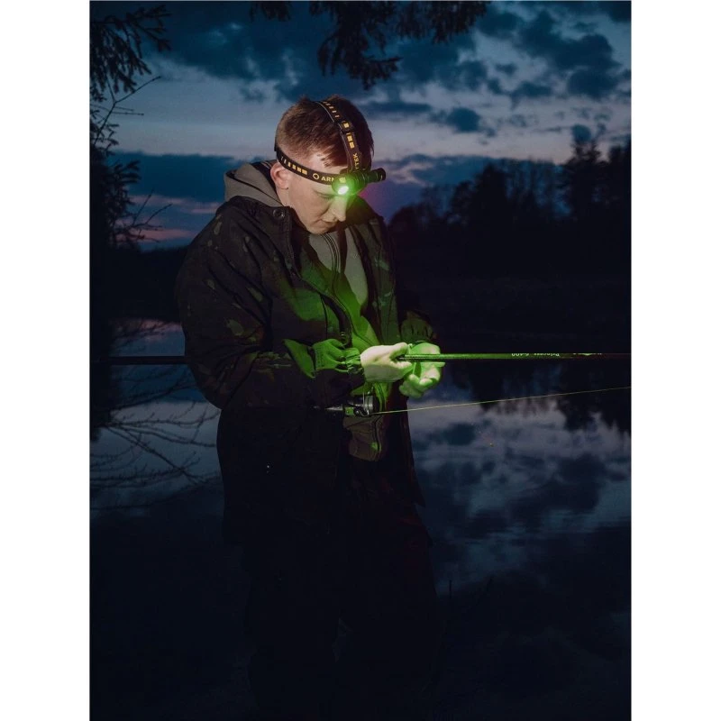 Armytek Wizard C2 Wg Magnet USB Hvid/Grøn 1100/400 lm 1x18650