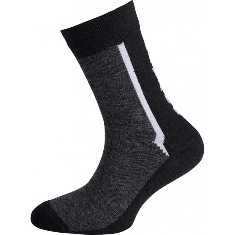 Ulvang Ultra Jr 2-pak strømper Charcoal/Black str. 25-27