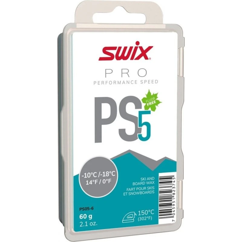 Swix PS5 Turquoise skivoks -10°C til -18°C, 60 g