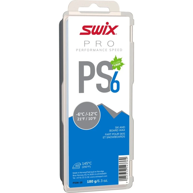 Swix PS6 Blue -6°C/-12°C 180g