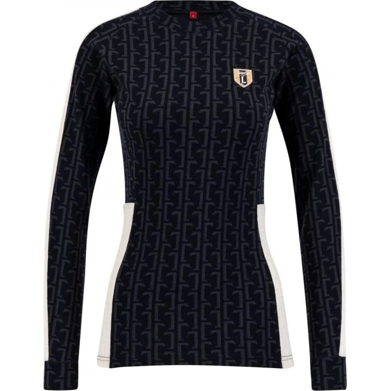 Swix Legacy Merino Blend LS damebluse, sort, S