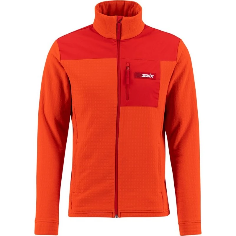 Swix Surmount Stormfleece Jakke M Fiery Red
