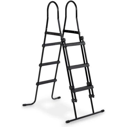 EXIT poolstige til rammehøjde 91-107 cm, sort