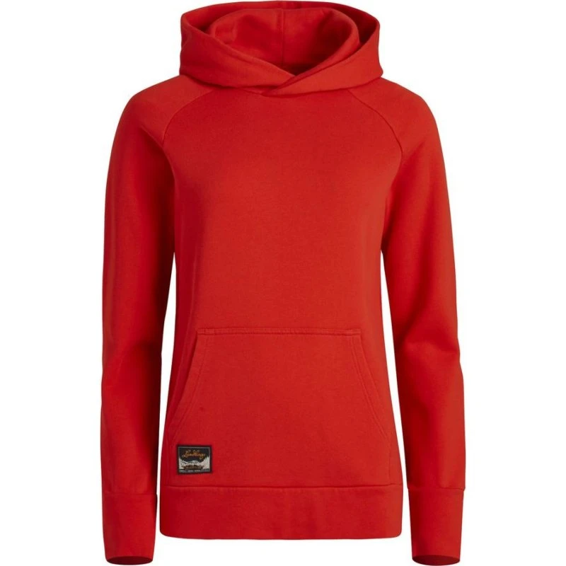 Lundhags Järpen Hoodie W Lively Red, str. S