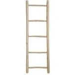 Deko dekorationsstige i teak, natur 50x150 cm