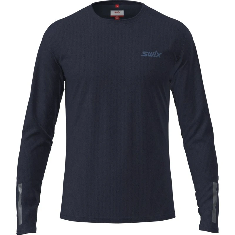 Swix Pace NTS Langærmet Baselayer Top M Dark Navy/Black