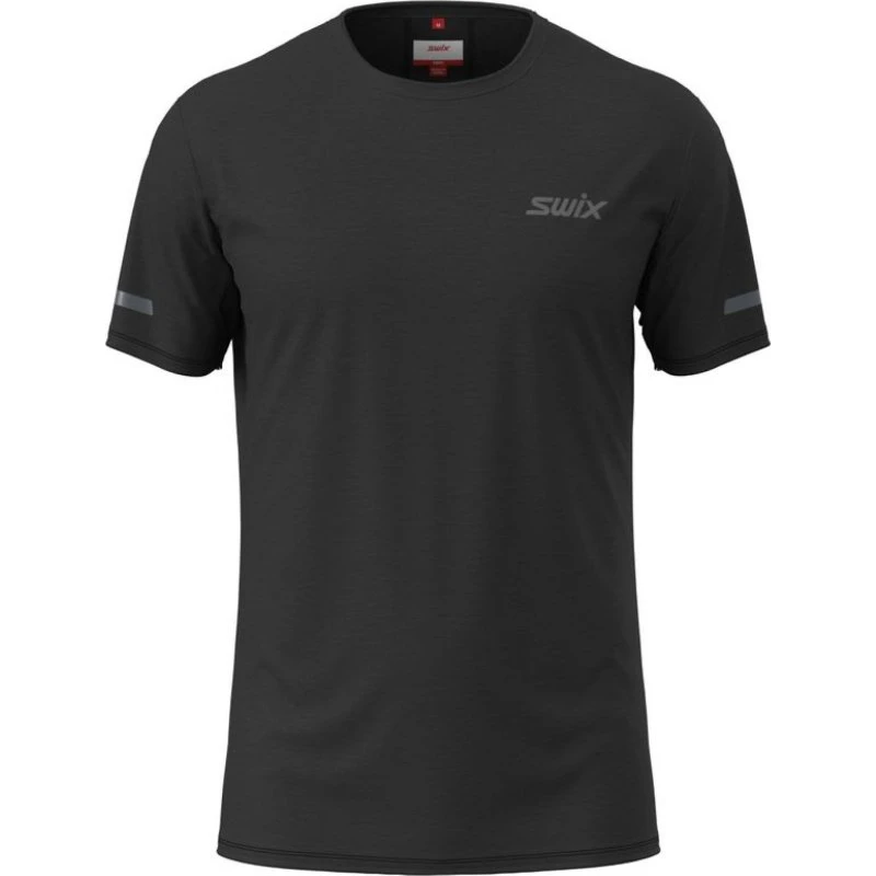 Swix Pace Short Sleeve T-shirt Sort XL
