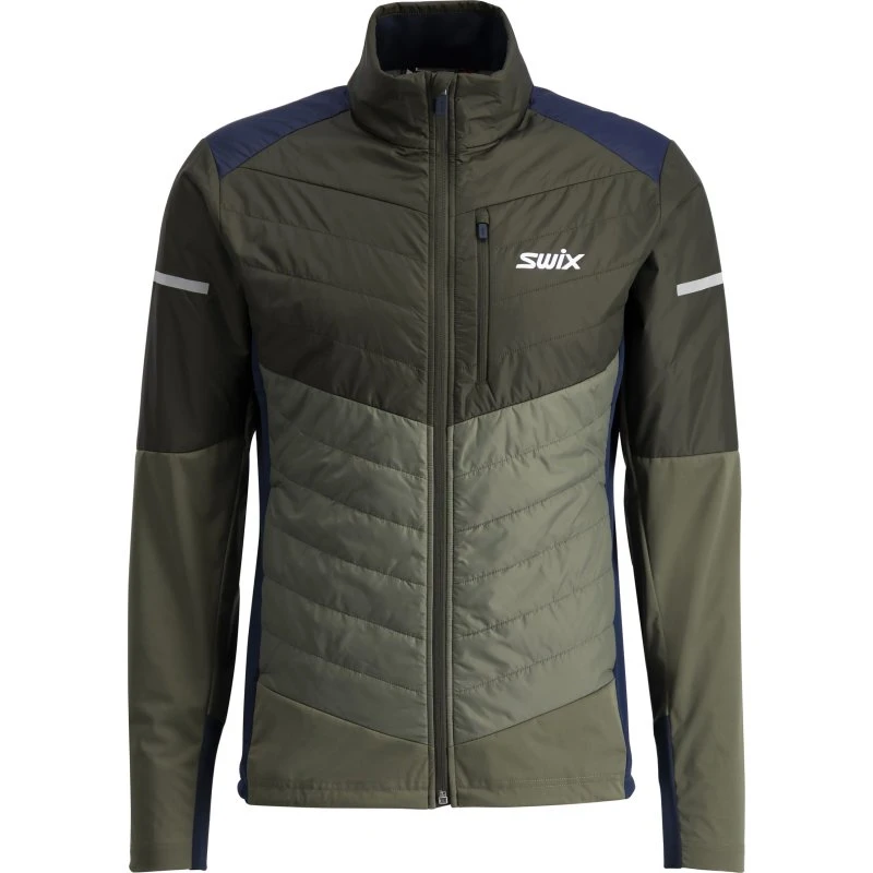 Swix Dynamic Hybrid Insulated Jacket, Olive, Str. M