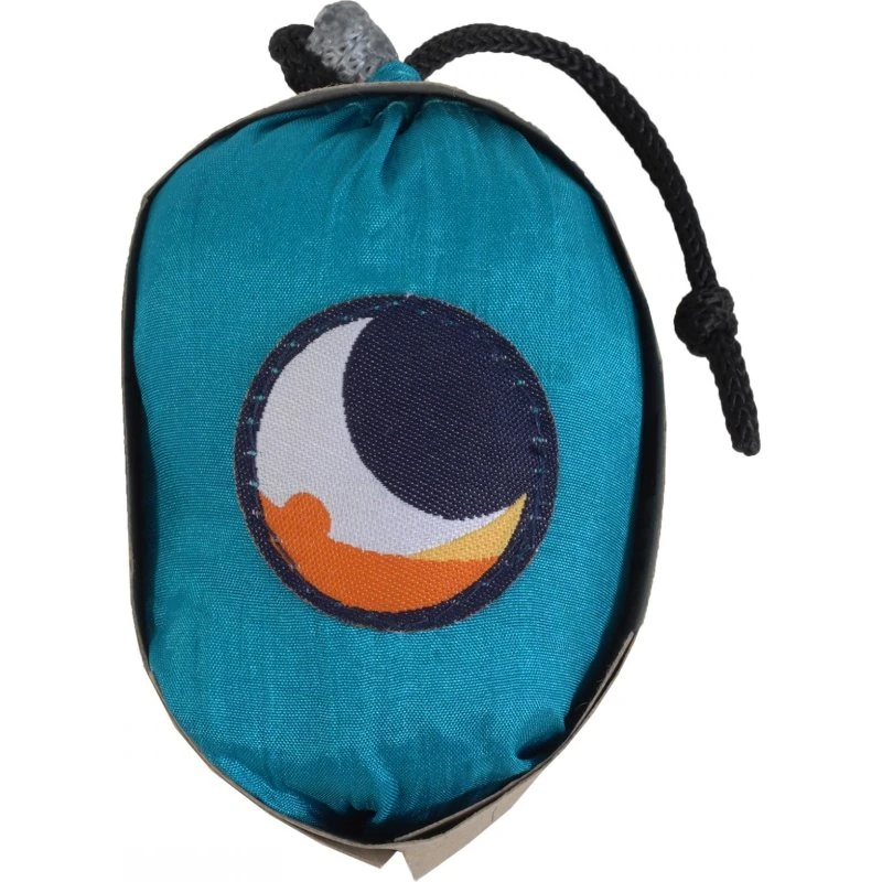 Ticket To The Moon Eco Bag Medium Aqua-Orange
