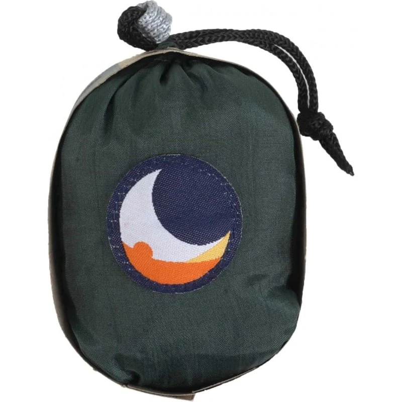 Ticket To The Moon Eco Bag Medium - Dark Green/Turquoise