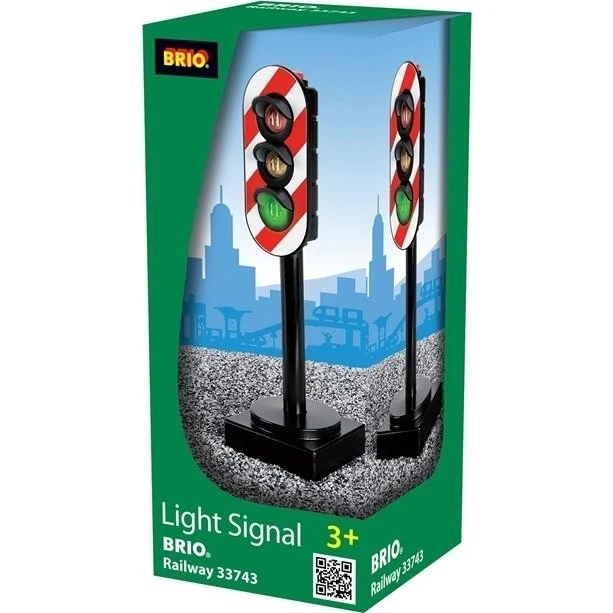 BRIO 33743 Lyssignal til tog (batteridrevet)