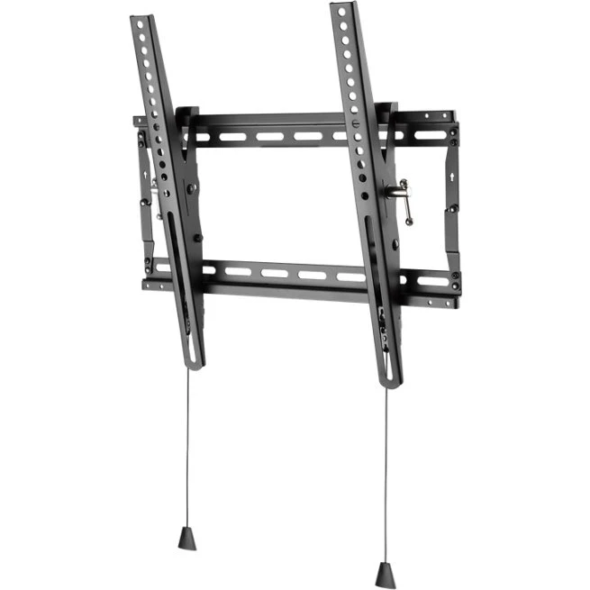 DELTACO Office tilt- & foldbart vægbeslag 32–70" 70 kg, sort