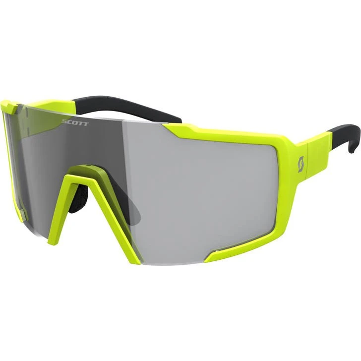 SCOTT Shield LS fotokromiske cykelbriller, gul