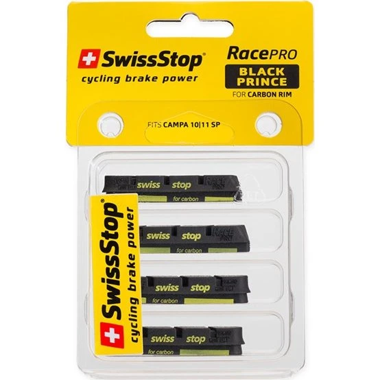 SwissStop Black Prince Carbon til Campagnolo (4 stk)