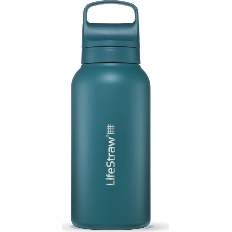 LifeStraw Go 2.0 Rustfrit Stål Laguna Teal vandfilter