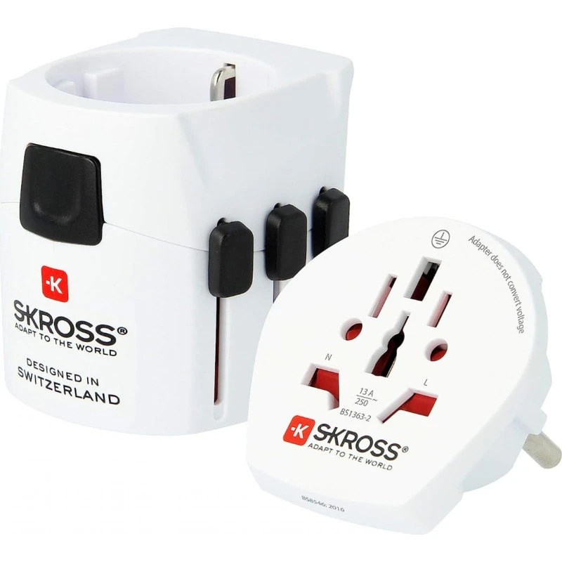 SKROSS Pro Light World rejseadapter (hvid)