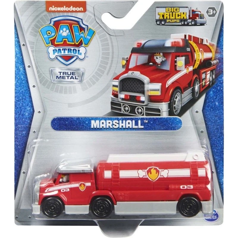 Paw Patrol Big Trucks True Metal - Marshall (1:55)