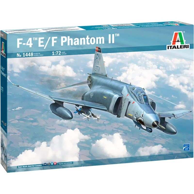 Italeri 1:72 F-4E/F Phantom II modelfly