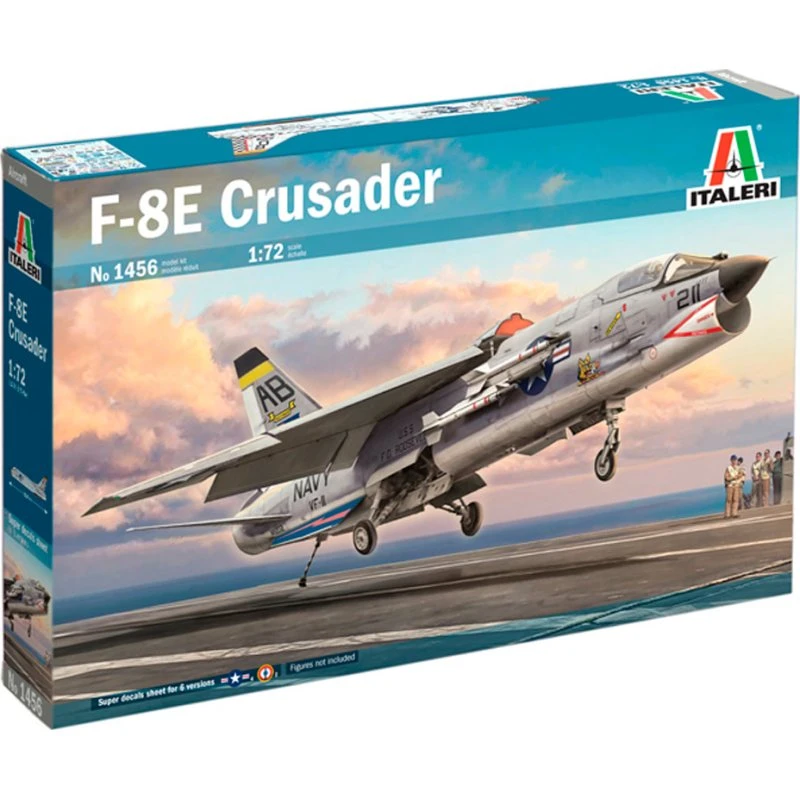 Italeri 1:72 F-8E Crusader modelfly