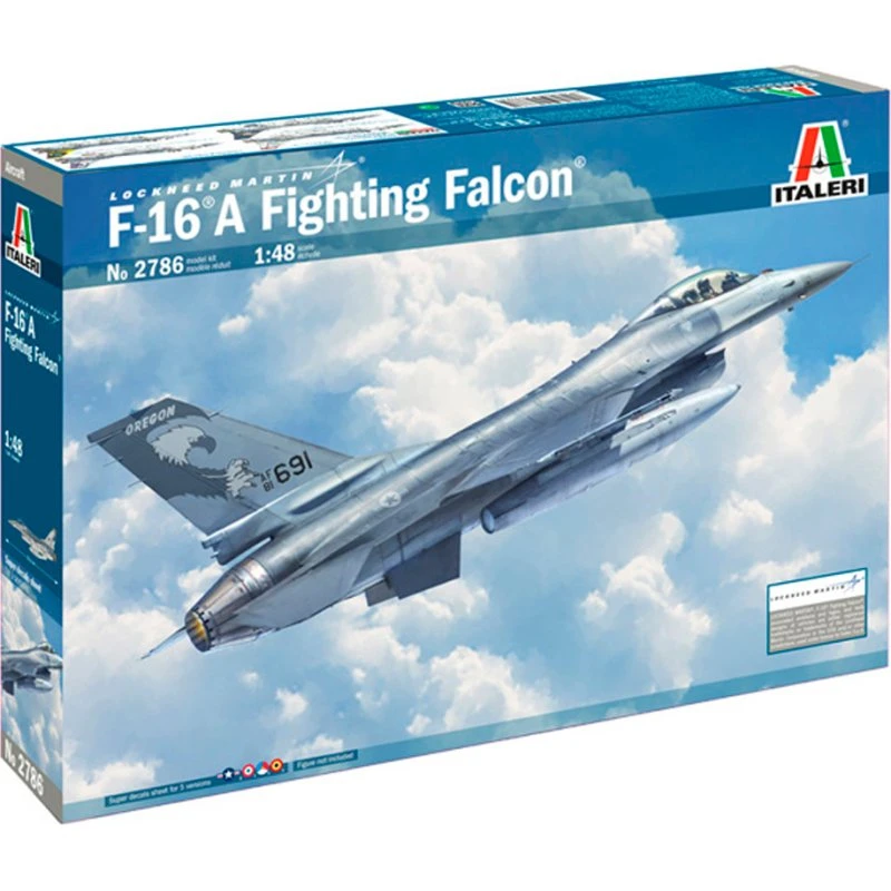 Italeri F-16 Fighting Falcon 1:48 - modelfly 31,5 cm