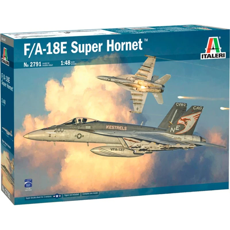 Italeri F/A-18 E Super Hornet 1:48 byggesæt