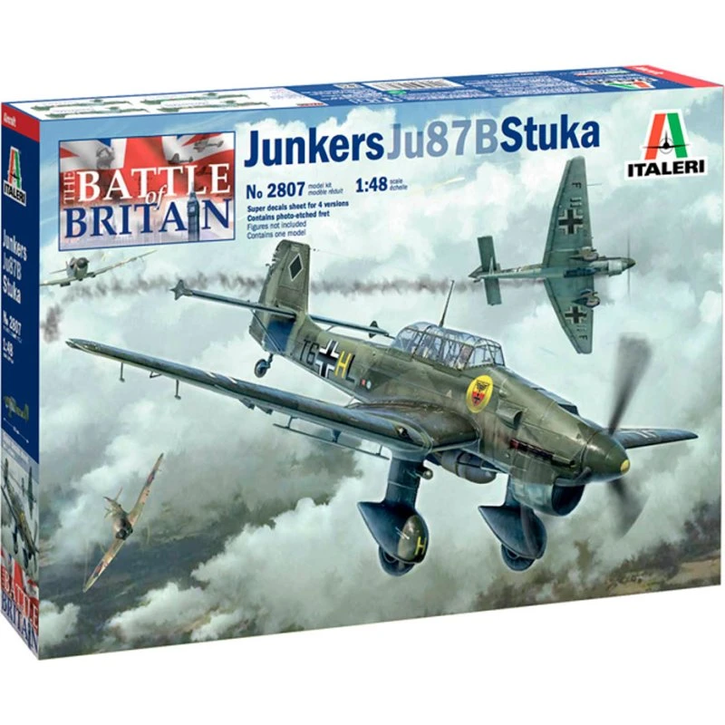 Italeri Junkers JU-87B Stuka byggesæt 1:48