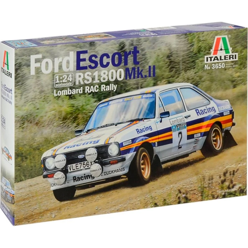 Italeri Ford Escort RS1800 Mk. II Lombard RAC Rally - 1:24