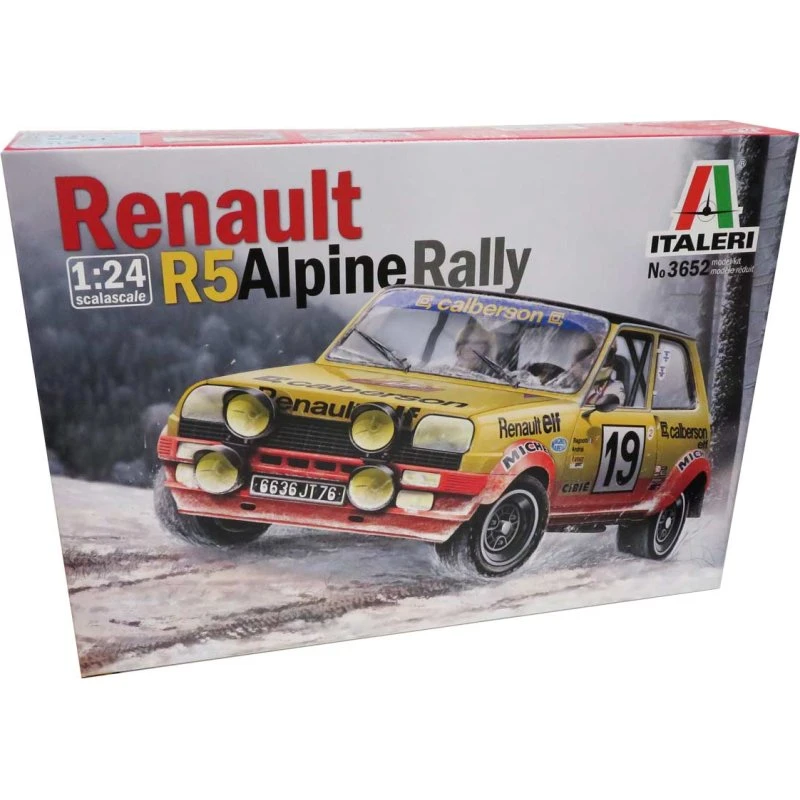 Italeri Renault R5 Alpine Rally 1:24 - byggesæt