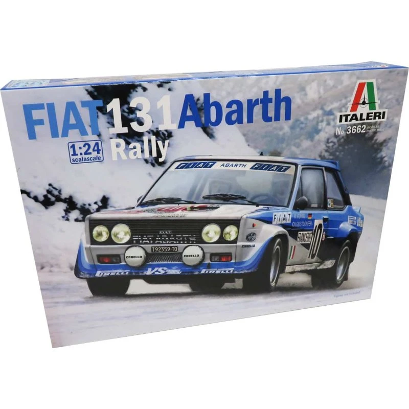 Italeri Fiat 131 Abarth Rally - Byggesæt 1:24