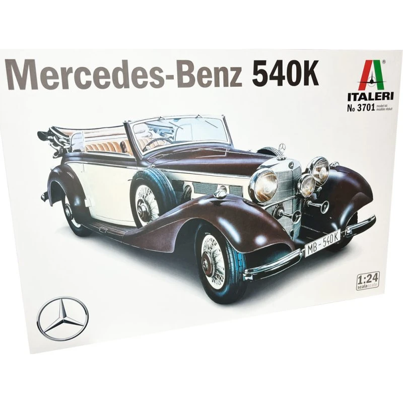 Italeri 1:24 Mercedes-Benz 540K modelbyggesæt