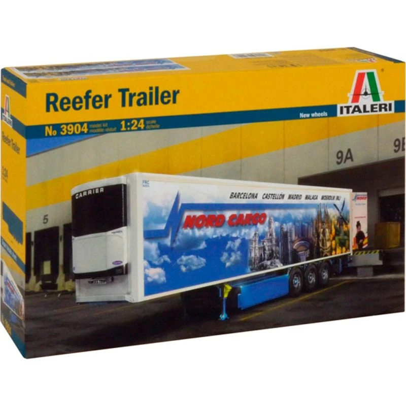 Italeri Nord Cargo køletrailer 1:24