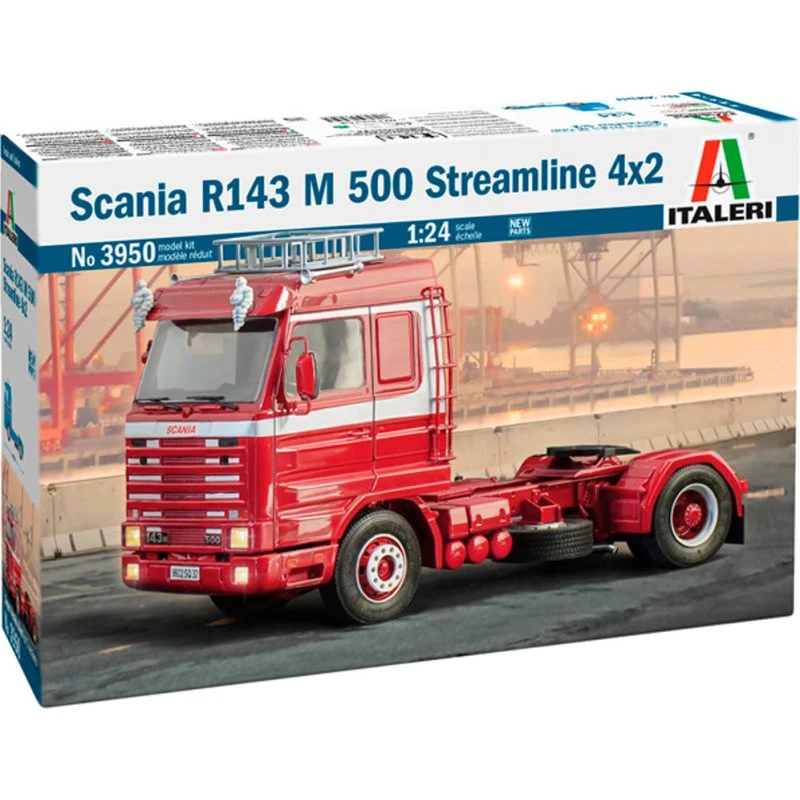 Italeri Scania R143M 500 Streamline 1:24 modellastbil