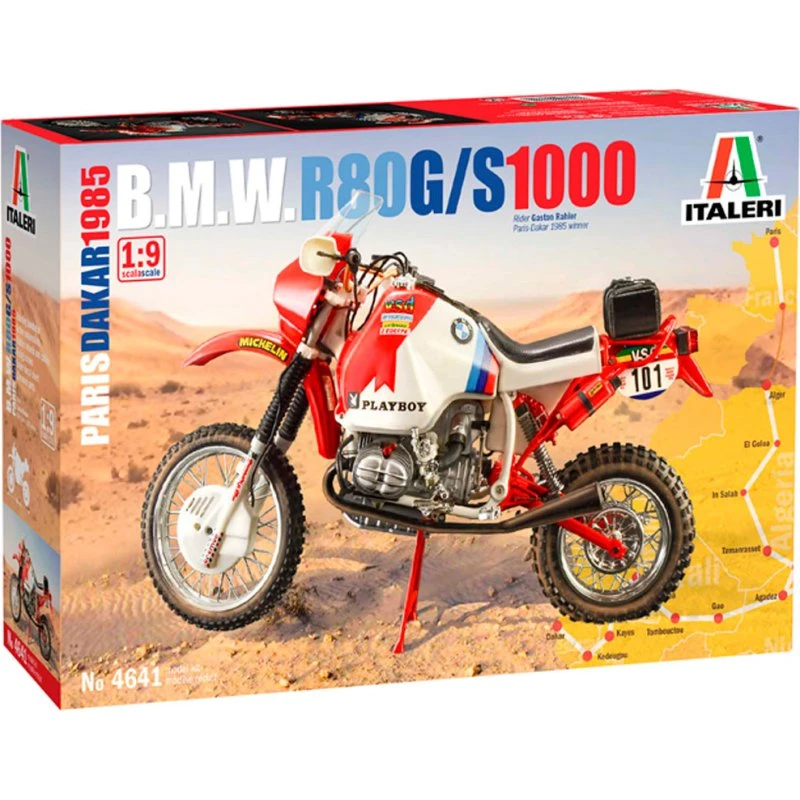 BMW R80 G/S 1000 Paris-Dakar 1985 – 1:9 modelbyggekit