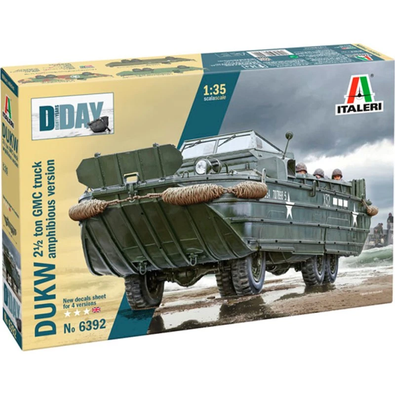 Italeri DUKW Amfibietruck 1:35 byggesæt