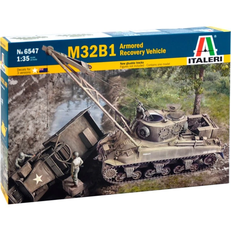 Italeri M32B1 Pansret Bjærgningskøretøj 1:35 - Byggesæt