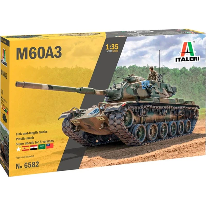 Italeri M60A3 1:35 byggesæt