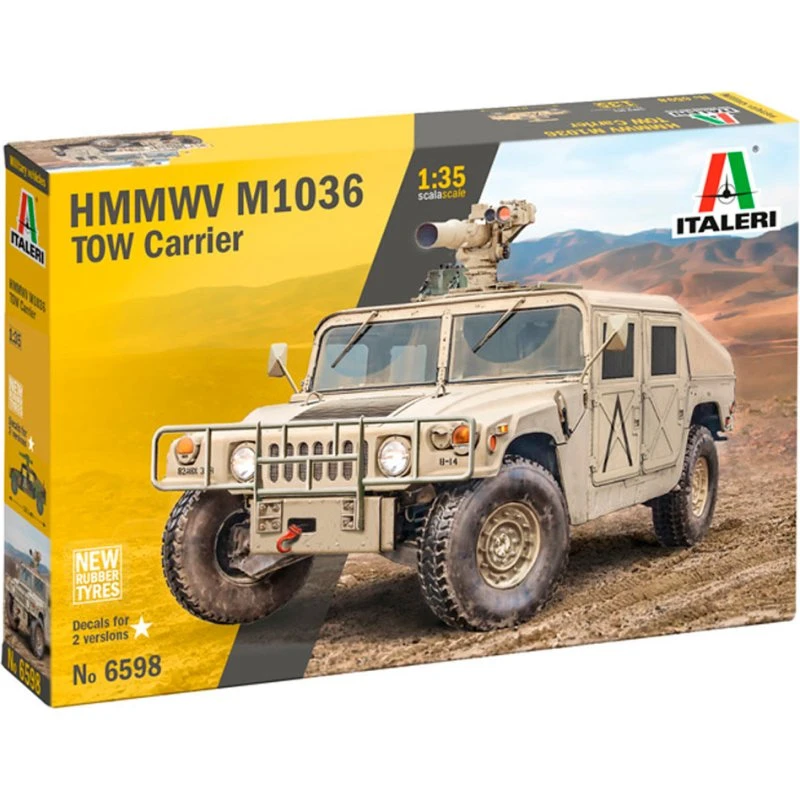 Italeri 1:35 HMMWV M1036 TOW Carrier - Modelbil