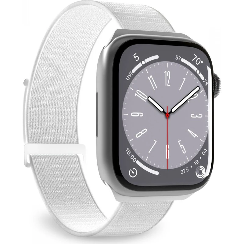 Puro Sportrem til Apple Watch 42/44/45/49 mm - Hvid