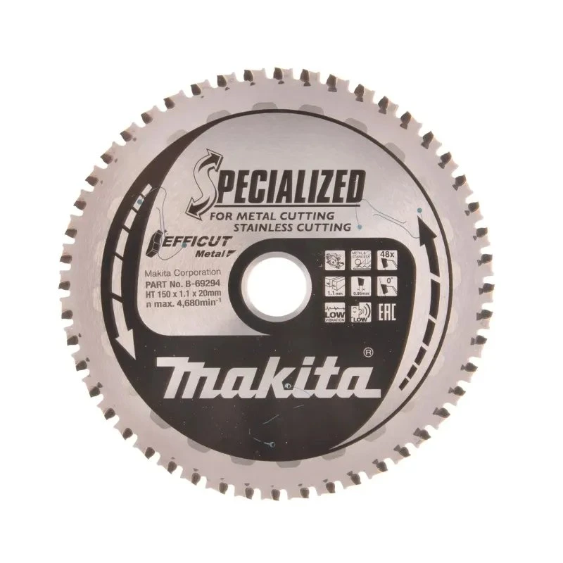 Makita Efficut TCT rundsavsklinge 150x20 mm, 48T (B-69294)
