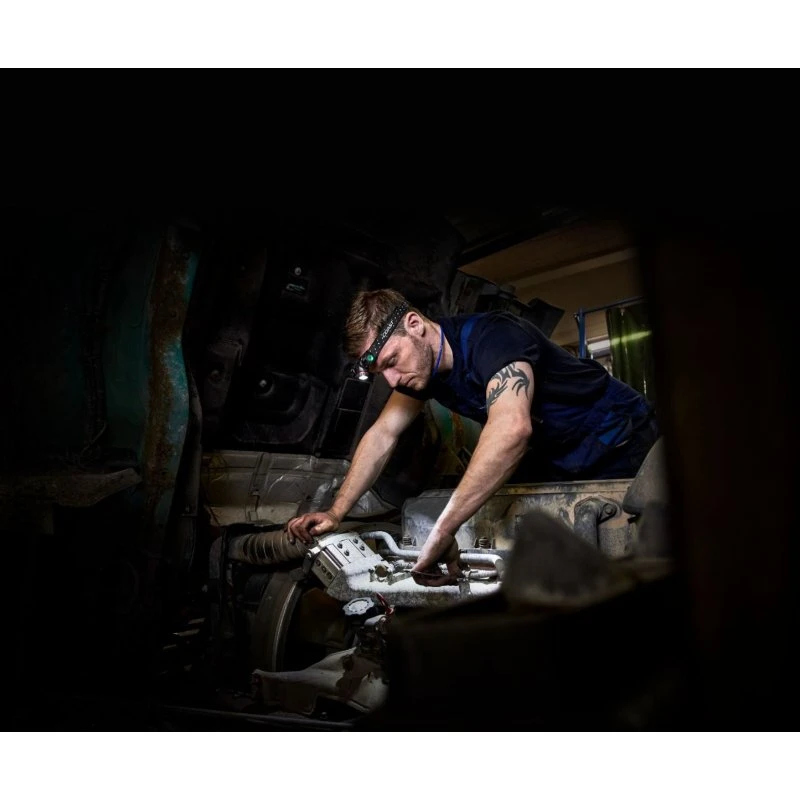 Coast XPH30R genopladelig pandelampe 1000 lumen