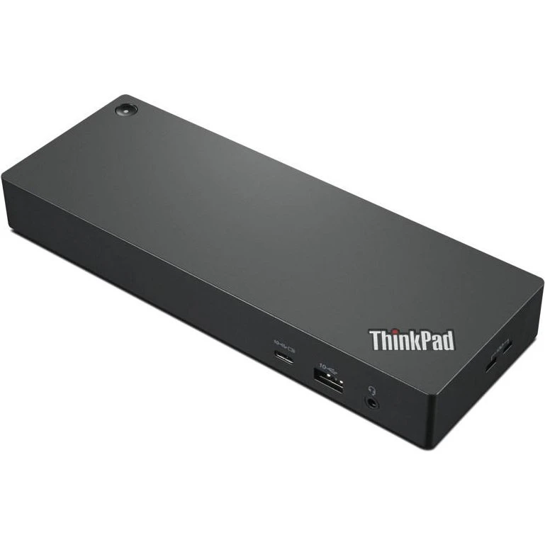 Lenovo ThinkPad Thunderbolt 4 dockingstation – sort/rød