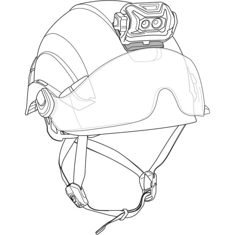 PETZL Helmet Adapt klæbeplade til pandelamper