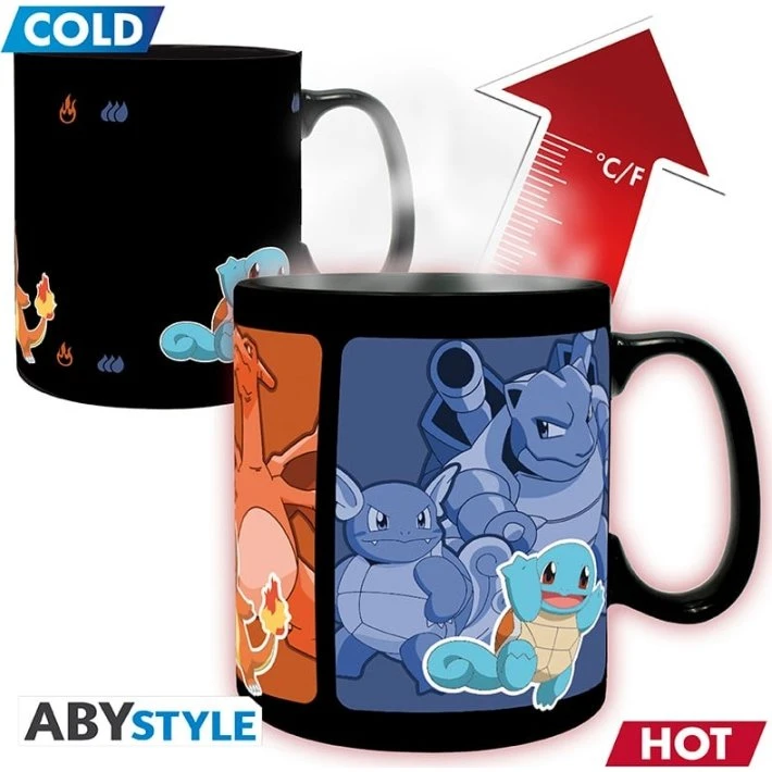 Abysse Pokémon Heat Change-krus Evolve 460 ml