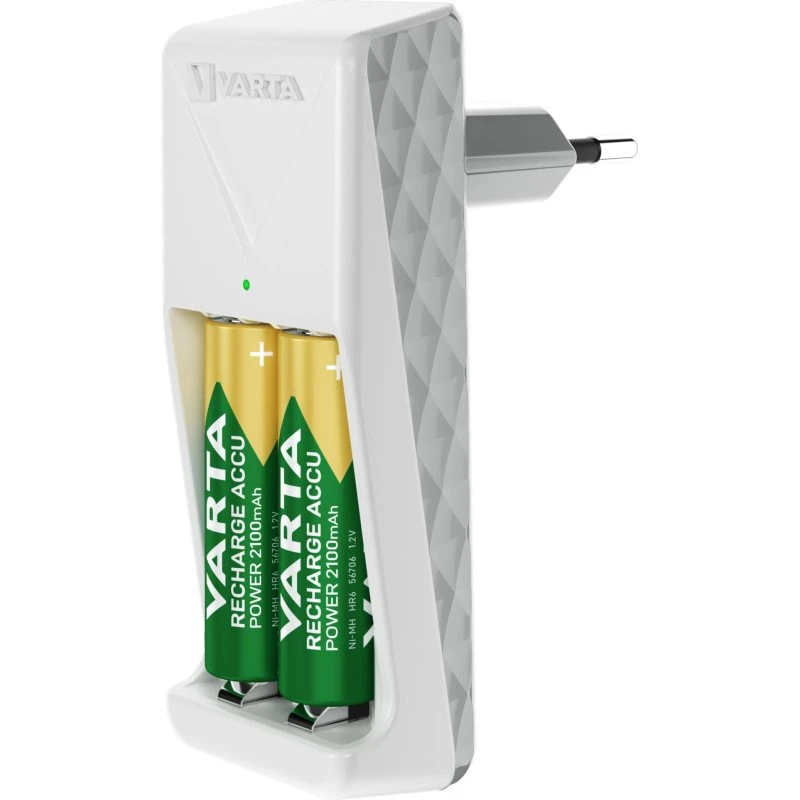 VARTA Easy Charger inkl. 2x AA 2100 mAh NiMH (Eurostik)