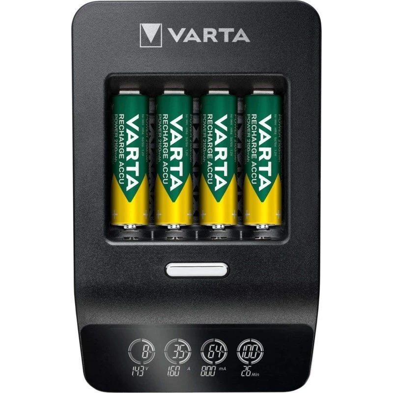 VARTA LCD Ultra Fast Charger+ AA/AAA inkl. 4x2100mAh