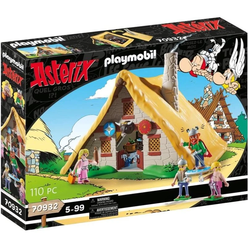 PLAYMOBIL Asterix Majestix' hytte 70932 (110 dele)